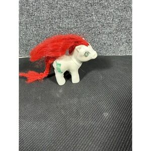 My Little Pony Baby Stockings mail order Christmas Hasbro 1984 Red Mane White G1